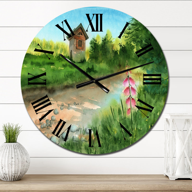 Horloge murale très grande, Moyen