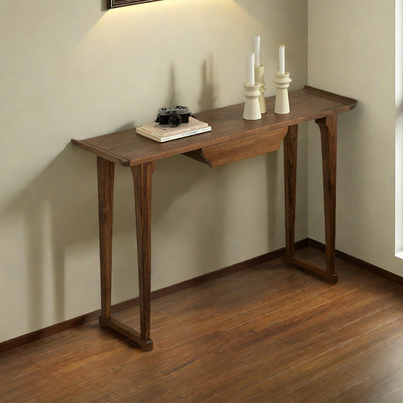 Console minimaliste de style nordique, H 34,65 po x l 55,12 po x P 13,78 po