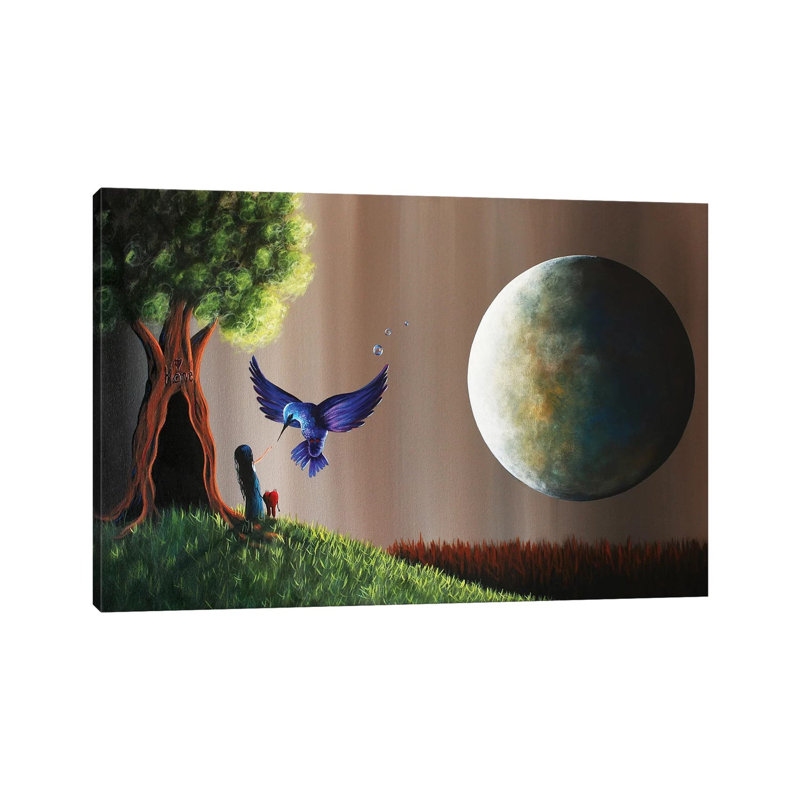 Once Upon A Midnight Sky - Wrapped Canvas Print, 101.6 cm H x 66.04 cm W x 1.91 cm D