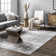 Whitney Faded Abstract Performance Light Gray Rug