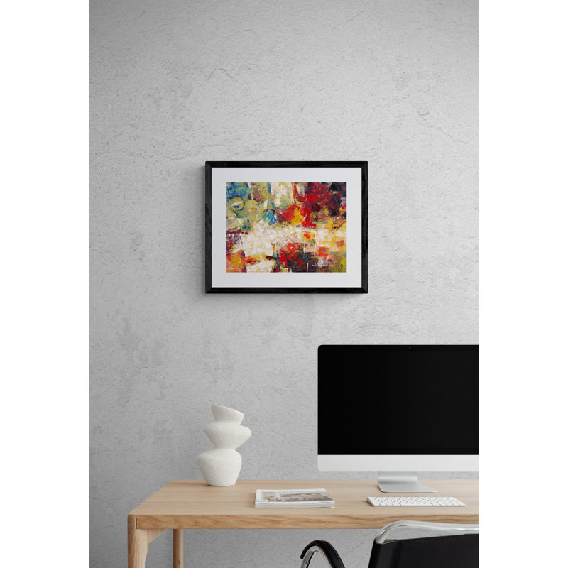 Baroque par Elizabeth Chapman - Peinture, L 24 po x H 32 po