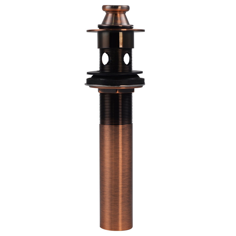 Lift and Turn 1.5" Lift and Turn Bathroom Sink Drain with Overflow