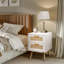 40cm W Manufactured Wood Bedside Table
