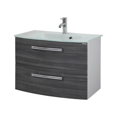 LUGANO 805 mm Single Vanity with Integrated Basin