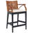 Caedon Gianni Rattan Upholstered Counter Stool-1565020265
