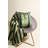 Sunset Soiree Striped Reversible Throw Pillow