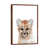 Classic Brown Wood Framed