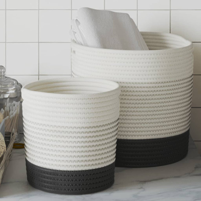 House Of Hampton Fabric Decorative Basket