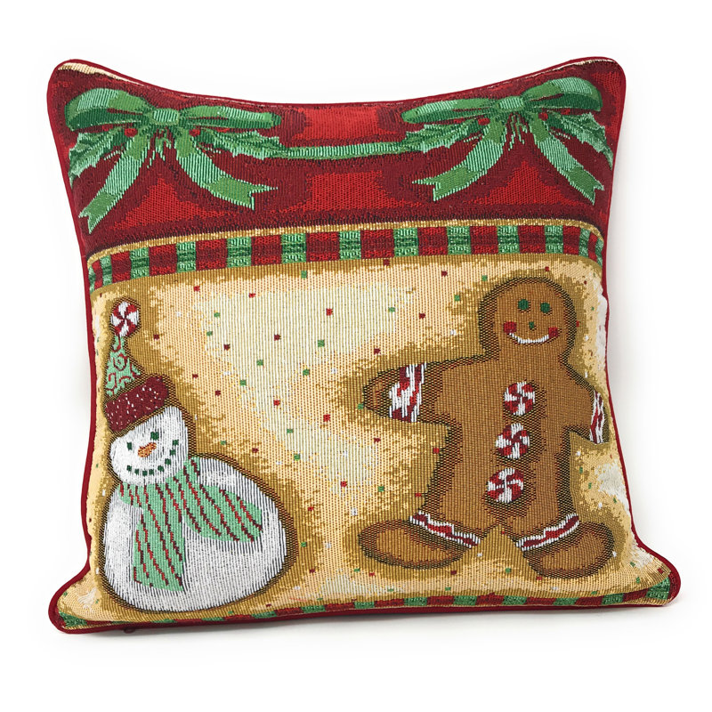  Gingerbread Sweets Throw Pillow