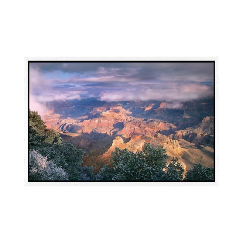 Clearing Skies Over The South Rim, Grand Canyon National Park, Arizona 1 Piece Wall Art on Canvas, 66.04 cm H x 45.72 cm W