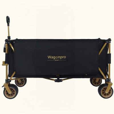 Très grand chariot utilitaire pliable très long de 51 pouces - Capacité de 480 lb. Structure ultra-stable brevetée 1: 6 plis peu encombrant et roues tout-terrain de 7 po. Aucun assemblage requis