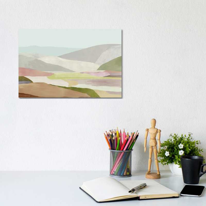 Hills Of Light II by Tom Reeves - Wrapped Canvas Print, 20.32 cm H x 30.48 cm W