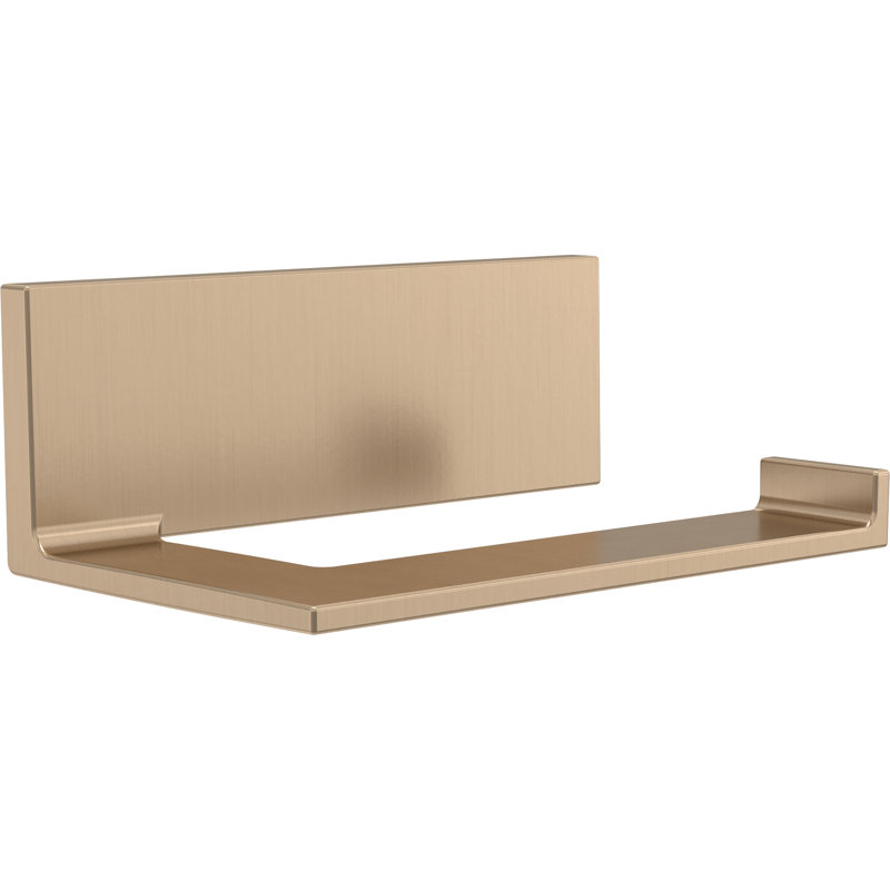 Porte-papier hygiénique mural Vero, Bronze-Champagne lustré
