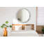 Huldar Glass Flat Wall Mirror