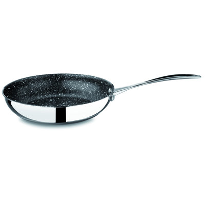 GLAMOUR DIAMOND Stainless Steel Non-Stick Frying Pan