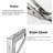 2 Pcs Folding Shelf Brackets