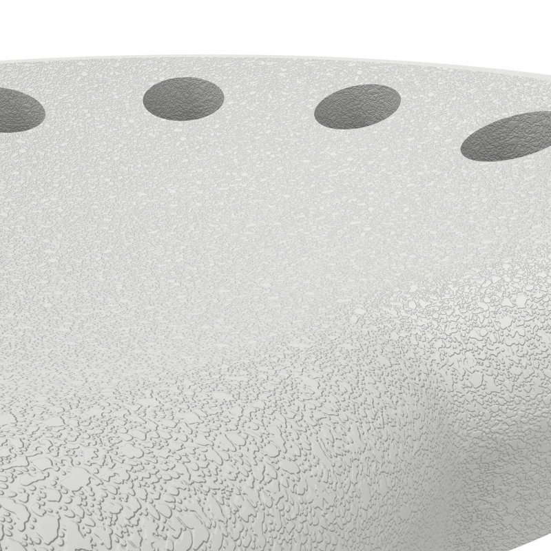 Tabouret de laboratoire à hauteur ajustable, Gris, H 25 po x l 25 po x P 25 po