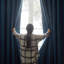 Luxurious A28 Linen Blackout Eyelet Curtains (Set of 2)-1651761585-1651761592