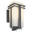 Luminaire de grange noir 1 lumière Modena