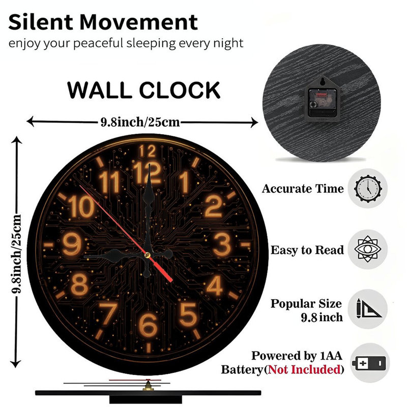 Horloge numérique à DEL