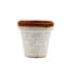 Pot de jardin en céramique émaillée - CHRYSANTHÈME TERRE COTTA (19 cm L x 20 cm H) - Petit pot de fleurs - Intérieur/Extérieur-22512058