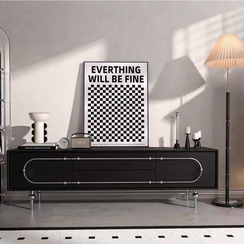 French style light luxury style TV stand, 70.87"