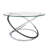 Dimitri Galaxy Tempered Glass Round Coffee Table-565745789