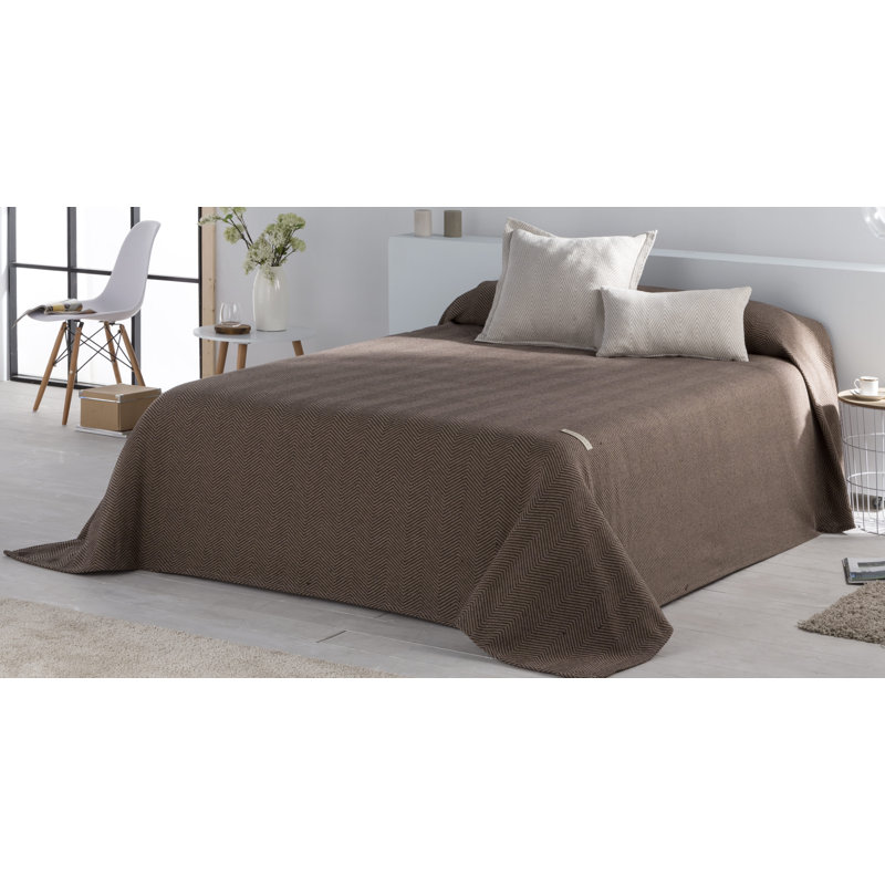Chevron / Zig Zag Duvet Cover, Beige, 230 x 270cm Duvet Cover