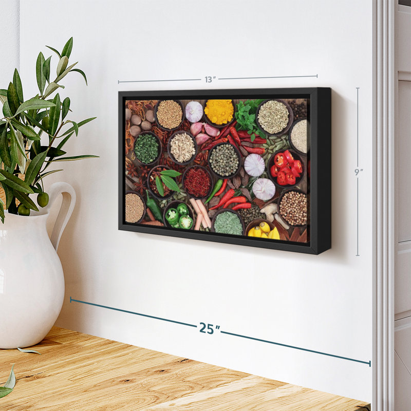 Impression sur toile Fresh Spices, H 13 po x l 9 po