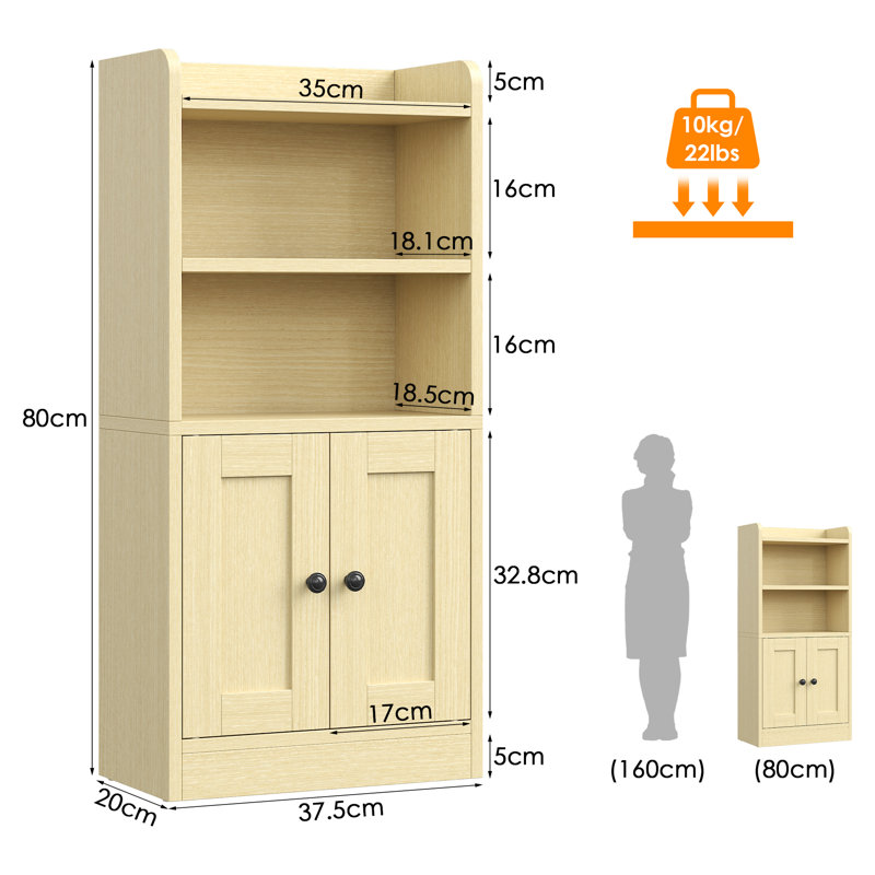 MDF Bathroom Cabinet, Wood