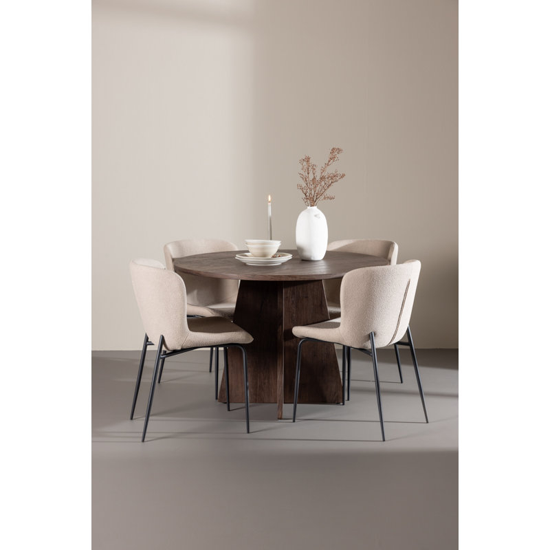 Bernier 4 - Person Dining Set