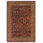 Moghul Wool Oriental Area Rug in Red/Beige/Dark Green-27425296
