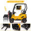 Voiture de construction 12V pour enfants sur chariot élévateur, voiture de construction électrique pour tout-petits avec télécommande-102472727