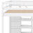 Jaelina Full Size Loft Bed with Built-in Storage Wardrobe and Staircase-94197271