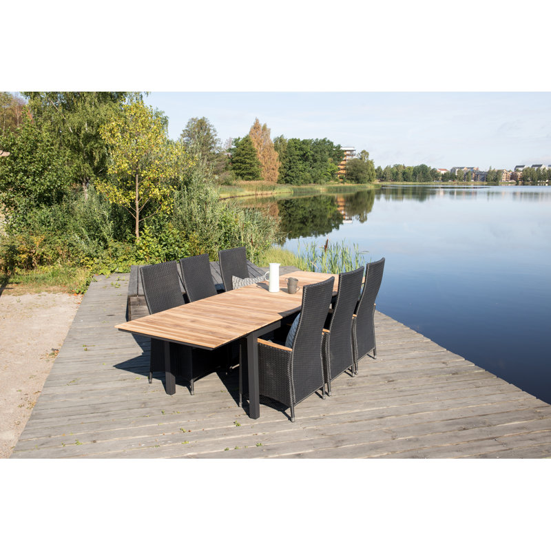 Anoki Extendable Metal Dining Table