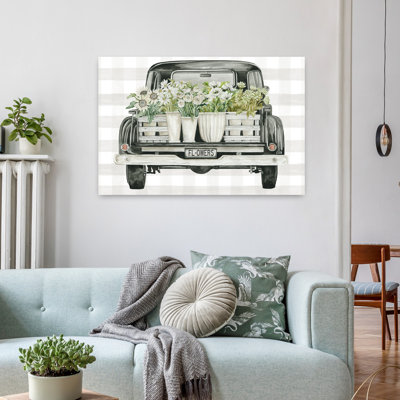 Flower Lover's Truck Contemporary Flower Art