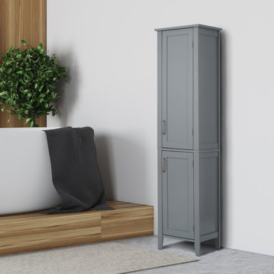 Nels Freestanding Linen Cabinet