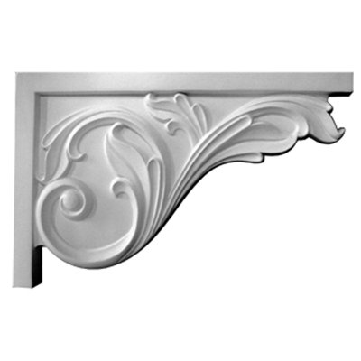 Large Acanthus Stair Bracket, Right