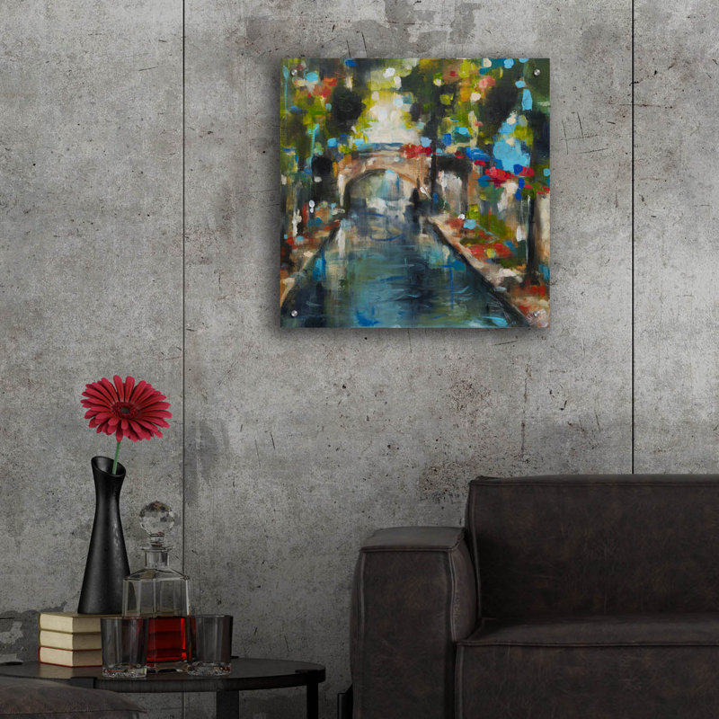 «Holland I» par Solveiga, art mural en verre acrylique, H 24 po x l 24 po x P 0,2 po