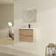 Meuble-lavabo simple 24 po avec tiroirs et plateau en céramique