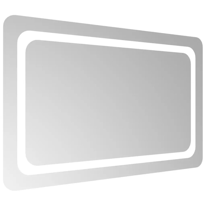 Flat Wall Mirror, 50 cm H x 80 cm W
