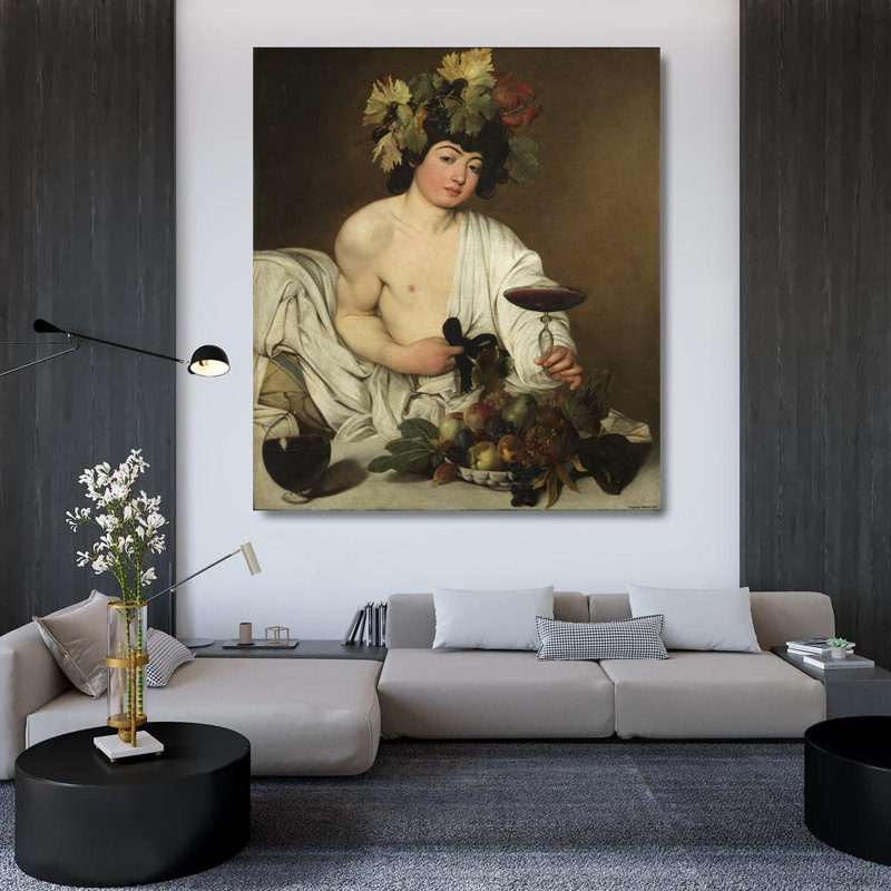 Bacchus, 41" H x 36" W