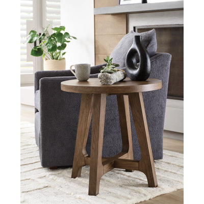 ROUND END TABLE