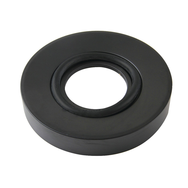 Fauceture 4" x 0.69" Bathroom Sink Mounting Ring, Matte Black