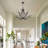 23.6" 6 - Light Dimmable Chandelier