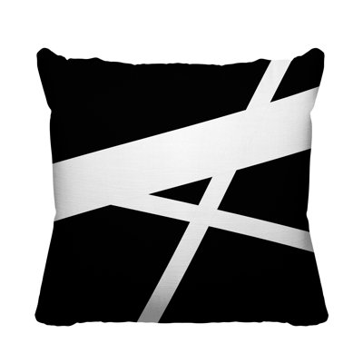 Coussin décoratif intérieur / extérieur Seward Abstract Lines