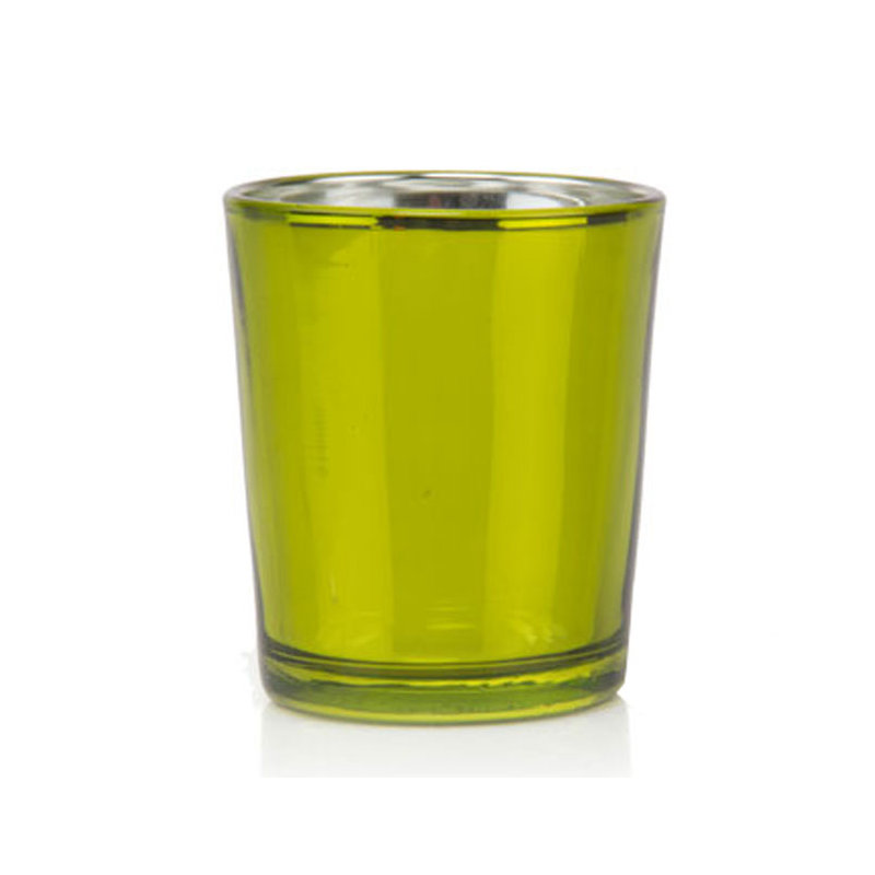 2.5cm Metal Tabletop Votive Holder, Peridot