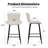 Upholstered 27" Counter Stool With Metal Frame-922861232