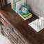Bedroom Solid Wood Storage Entrance Cabinet
