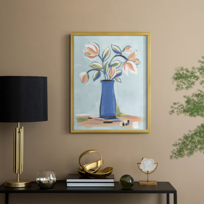 Botanica Bouquet I Framed Print - Solid Wood